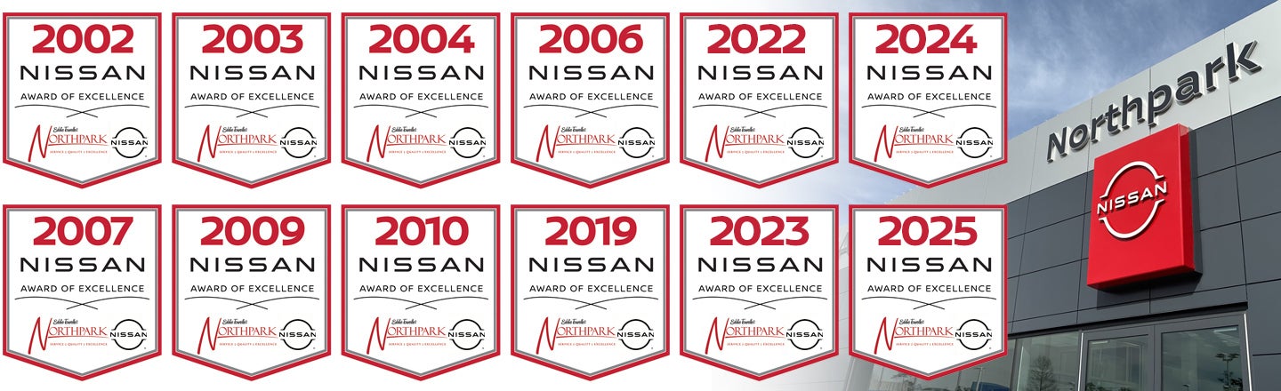 12-Time Nissan Award of Excellence Winners